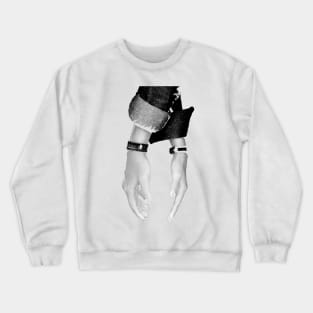 hold my hand, couple, married, merry christmas Crewneck Sweatshirt